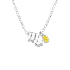 Scorpio Zodiac Necklace