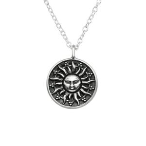 Aztec Sun Necklace