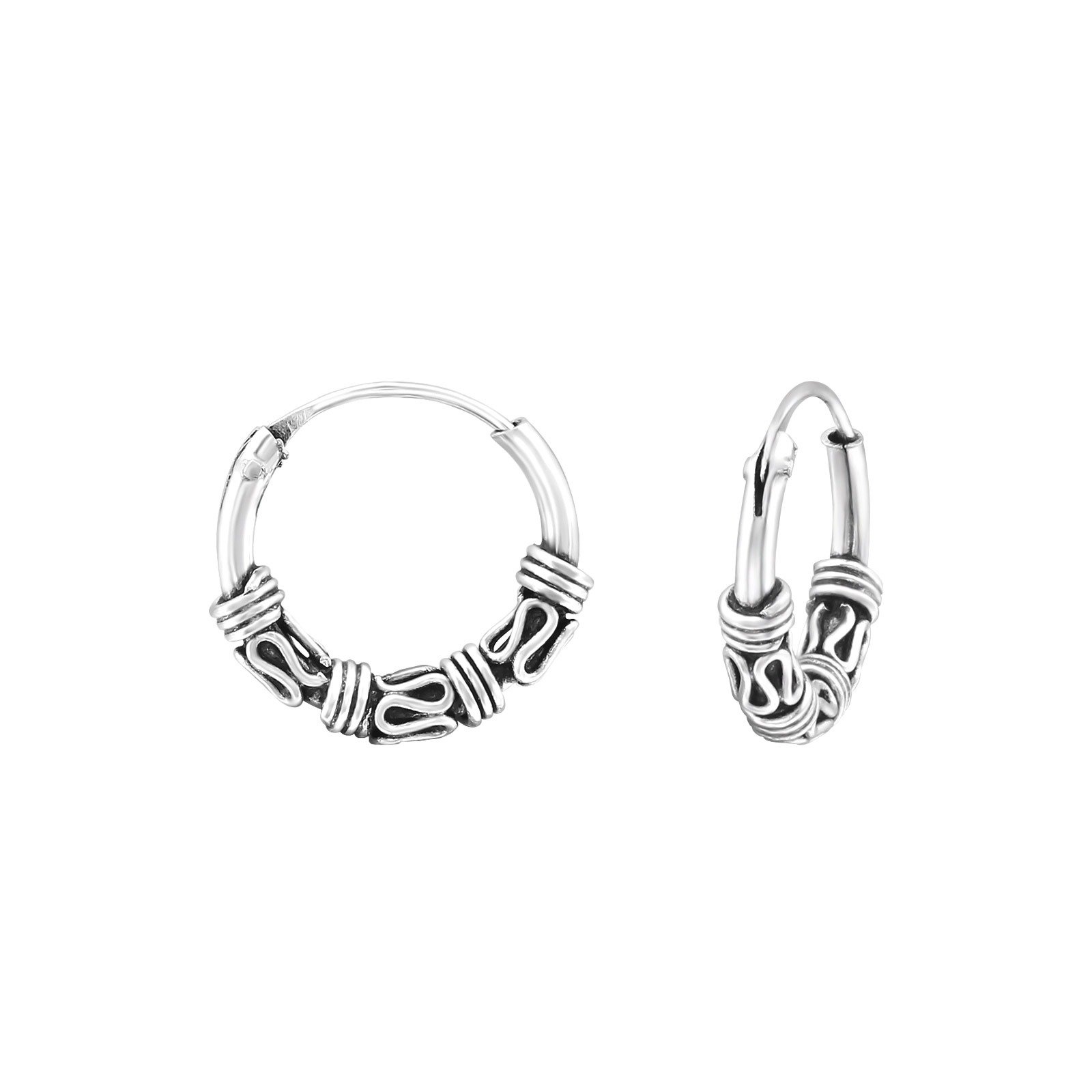 Bali Hoops 12mm Aurum Oasis Jewellery