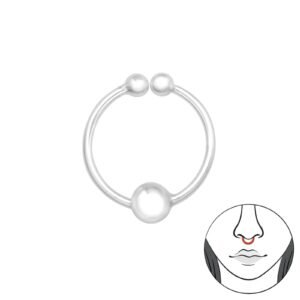 Faux Ball Septum Piercing