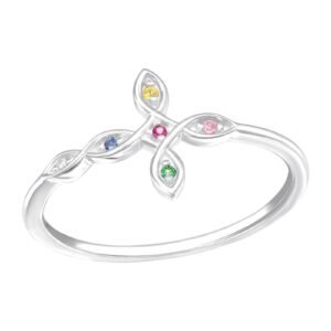 Rainbow Cross Ring