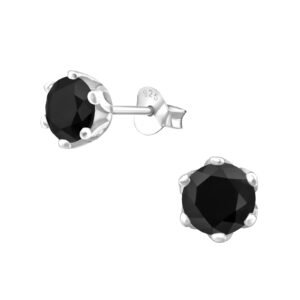 Essential Black Studs 6mm