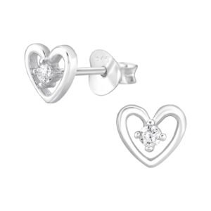 Cute Heart Studs