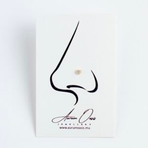 Essential Prong Nose Pin - 14ct Gold