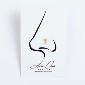 Essential Dangling Nose Pin - 14ct Gold
