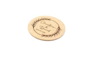Customisable Cork Coaster - 20pcs