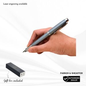 Parker IM BL Grey Premium Fountain Pen