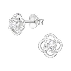 Poppy Flower Ear Studs