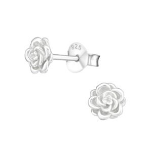 Rose Flower Ear Studs