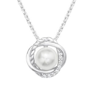 Faux Pearl Necklace