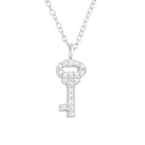 Iced Key Necklace