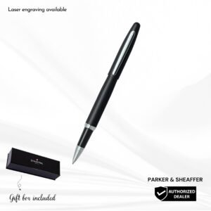 Sheaffer VFM Matte Black with Chrome Trim Rollerball
